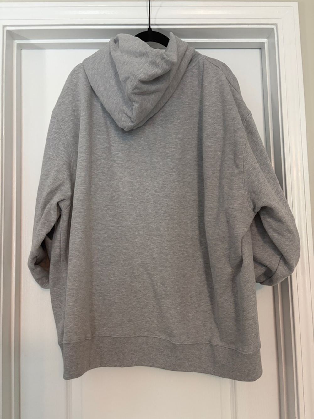 Gray Hoodie with Black Statement Text - Picture 3 of 5